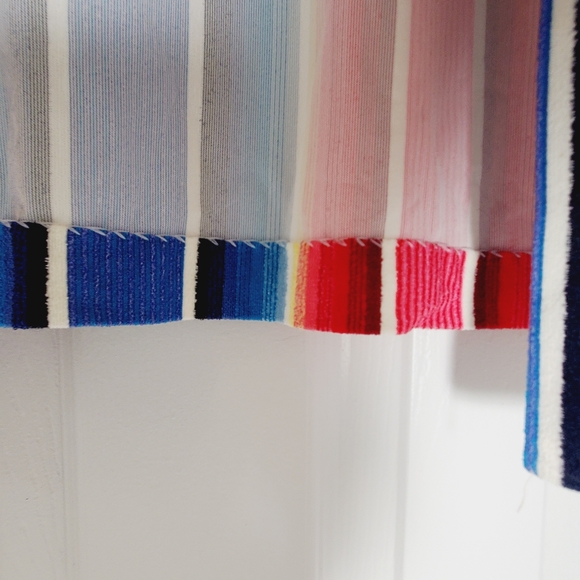 JCPENNY 1976 Spring Summer Kimono Robe Rainbow Longline Slinky Drappy Vintage - Picture 7 of 14